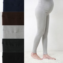 스위트플러스 임부복 리얼만삭핏 임산부 겨울 기모 면스판 레깅스