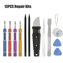 아이폰 부품 Samsung를 위한 휴대폰 정제 수선 오프닝 연장 모음 세트 프라이 스크루드라이버, 13PCS Opening Repair Tools Kit