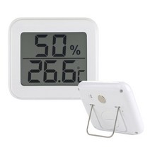디지털온도계 습도계 신생아 스탠드 자석 미니 아기온습도계, 디지털 온습도계