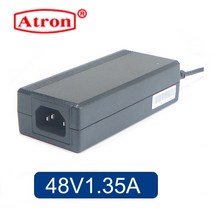 안전사 48V 아답터 LED CCTV 어댑터 2ABU120R, 1.35A