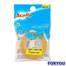 ForU43 스컬러 다용도테이프 리필 박스 288개 문구용품 접착제 풀 투명테이프