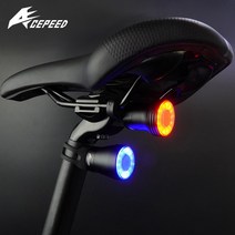 자전거 LED 브레이크 감지 후미등 라이트 전조등 방수 2색, b80브레이크후미등, 선택완료