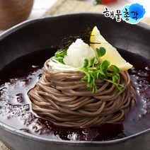 천일식품 사누끼 냉동 메밀면 5인분 모밀 메밀소바, 5개, 250g