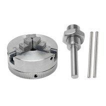 선반척 드릴척 단동척 1set 3 jaws 터닝 머신 도구 액세서리가있는 수동 척 3-jaw lathe chuck self centerin 아연 합금, 금