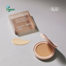프레시안 에그라이크 글로우 쿠션 팩트 201호203호 12g 선케어 SPF35 PA++ 리필, 203호