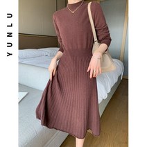 울니트 겨울 써스데이 캐시미어 롱 히피디피 원피스 자켓형 라인에디션 결혼식 하마마스 세루티 엣코너