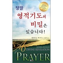 정말 영적기도의 비밀은 있습니다, 은혜출판사