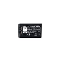 Godox V1용 배터리 VB26A 7.2V 리튬이온스피드라이트플래시배터리 GodoxV1-S V1-C V1-N V1-F V1-O나 V860III 스트로보 지원, 상세페이지 참조