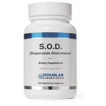 Douglas Labs S.O.D. Superoxide Dismutase S.O.D. 슈퍼옥사이드 디스뮤타제 100정