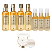 달바 화이트 수프림 미스트세럼 100ml x4 + 50ml x3 + 선세럼 쿠션 13ml, 단품