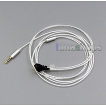Etymotic ER4B ER4PT ER6I LN006193 용 3.5mm 밸런스드 퓨어 실버 도금 이어폰 케이블, 01 2.5mm