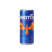 칠성 아미노산 졸음방지 핫식스 캔 에너지드링크 기능성음료 피로회복제 250ML 30개, 18세트