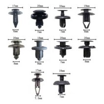 플라스틱 혼합 자동차 패스너 차량 자동 범퍼 클립, 상세페이지 참조
