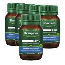 호주 톰슨 Thompsons Zinc 아연 80정, 5팩