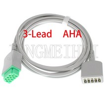 11pin 3/5 리드 환자 ECG/EKG 트렁크 케이블 GE-Marquette 대시 프로 4000/3000/2000 1000 이글 시스템 맥, 04 3Ld Cable