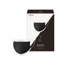 힐타임 투와이어 비말차단 마스크 블랙투톤, 450개, 1개입