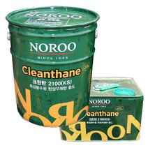 노루페인트 옥상방수 우레탄 페인트 중도 크린탄 2100 20Kg, 회색, 1개