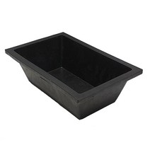 사각고무다라 사각화분 고무화분 사각고무다라화분 사각다라화분, 검정화분