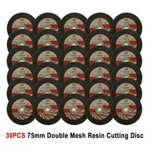 탁상그라인더 속도조절 충전 무선 미니 그라인더 30pcs 3inch 75mm 연삭 휠, 30개