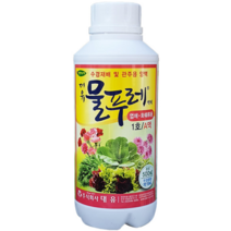 대유 물푸레 1호 2호 500ml 수경재배 양액비료 액비 영양제 관주용 과채 엽채 화훼류용 상추 딸기, 물푸레1호(엽채류화훼류) A액
