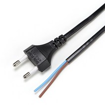 파워코드 브래트 0.75SQ x 2C 2M 2.5A, 1개