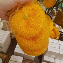 손뜨개 귤 수세미 3개세트