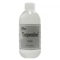 BK홀아트 테레핀오일 270ml 유화 무광택, 상세페이지 참조