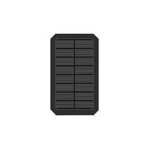 2023 손전등 대용량 보조배터리 태양광 충전 80000mAh, 50001 mAh-100000 mAh, Black