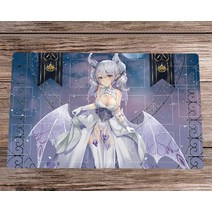유희왕플레이매트 YuGiOhocc 듀얼 플레이 매트 실버 캐슬 래브린 TCG CCG 카드 고무 마우스 패드 데스크 테이블 60x35cm, [01] 600x350x2mm