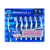 2080 모노클 프리미엄 칫솔 6개