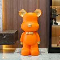 베어브릭 인테리어 저금통 피규어 대형 동전, 5. 오렌지 (높이70cm)