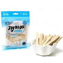치석제거와 양치효과가 있는 맛있는 강아지 껌 / 딸기맛, 1개, 밀크