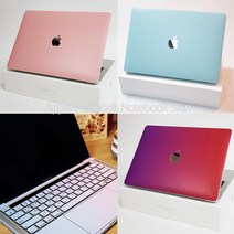 노트북스킨 애플 맥북 에어13 M1 컬러 커스텀 노트북스킨커버 노트북시트지 노트북 전신 보호필름 꾸미기 악세사리 디자인 랩핑, 맥북 에어13 (2018~2020), 울트라바이올렛