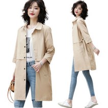 TANC여름 여성 반팔자켓 바람막이 점퍼 캐주얼 트렌치코트