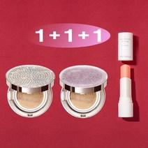1+1+1 [쿠션15g+쿠션15g+멀티밤10g] 트윙클라 멀티밤 + 스타일71 미스트 주얼리 쿠션 21호 23호 [건성 피부 추천 쿠션], 1개, 크리스탈21호+로맨틱핑크21호(건성)멀티밤