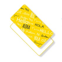 Capezio 스포츠 타월 40*80 흰색 배경, 여름 노란색 (40*80 흰색)