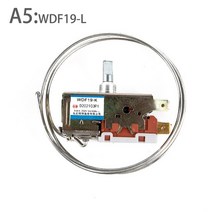 냉장고 부품 WDF18-L/WDF20-L/WDF19-K/WPF22-L/WPF24-L 온도 조절기 250V 가정용 금속 컨트롤러, A5