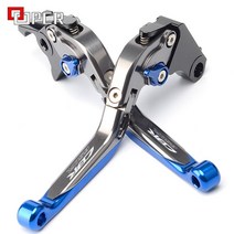 오토바이 바이크 호환용 부품 부속품 혼다 cbr650r cbr 650 r 2019-2021 2020 용 cbr 650r 로고 알루미늄 브레이크 클러치 레버 포함, 티타늄 블루
