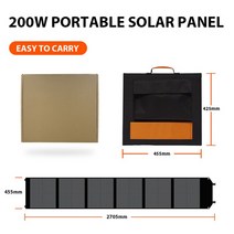 파워스테이 휴대용 파워 태양광 외부 야외 비상 보조배터리, 9.200W Solar Panel - 220V UK P