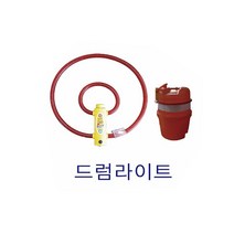 드럼라이트: 530-250-530 무단금지휀스 연속형 시선유도봉 체결너트(소켓) 탄력봉 차선규제봉 둥근 시선유도봉 유도봉 주차관리 차선유도 차량차단 지역정리