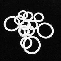고무패킹20 개 PTFE 1/1.2/1.5/2 인치 고온 내성 유니온 씰 링 플랜지 가스켓, 01 WHITE_19 28x18x2mm