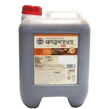 업소용 돼지갈비양념장10kg 대용량 말통 간장불고기소스 돼지불백용 소스, 1개