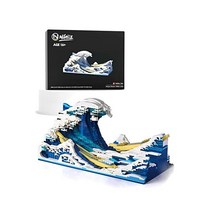 블록 레고 조립 선물 Nifeliz Home 대파도 빌딩 세트. 건설 완구 가정용 디스플레이. 교육용 DIY 어른과 를 위한 New 1830PCS 224171
