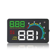 QKJ D3000 자동차 헤드업용 자동 HUD EOBD OBD2 스마트 디지털 속도계 전자 앞 유리 프로젝터 LED, OBD system