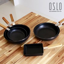 오슬로 SOLO IH 인덕션 우드 후라이팬 궁중팬 모음, 후라이팬26cm