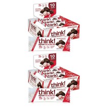 띵크 초콜릿 페퍼민트 프로틴바 40g 10개입 2박스
