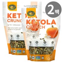 네이쳐스패스 케톨라 그래놀라 크런치 호박씨오일 바닐라 오트밀 227g, 2개