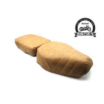 슈퍼커브2인시트 슈퍼커브1.5시트 슈퍼커브리어시트 슈퍼커브텐덤시트 슈퍼커브탠덤시트, 뒷좌석 쿠션, 라이트 브라운 캐터필라 시트 쿠션
