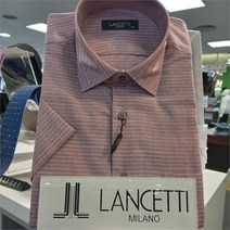 란체티 NC14 여름린넨소재 전판 스트라이프 일반핏 남방으로 코디 LSM 2243 PI 일반핏 (8574448)