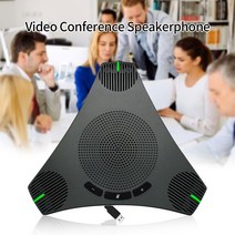 TOPLEO USB 스피커폰 회의 마이크 전 방향 컴퓨터 360 음성 픽업 화상 온라인 코스